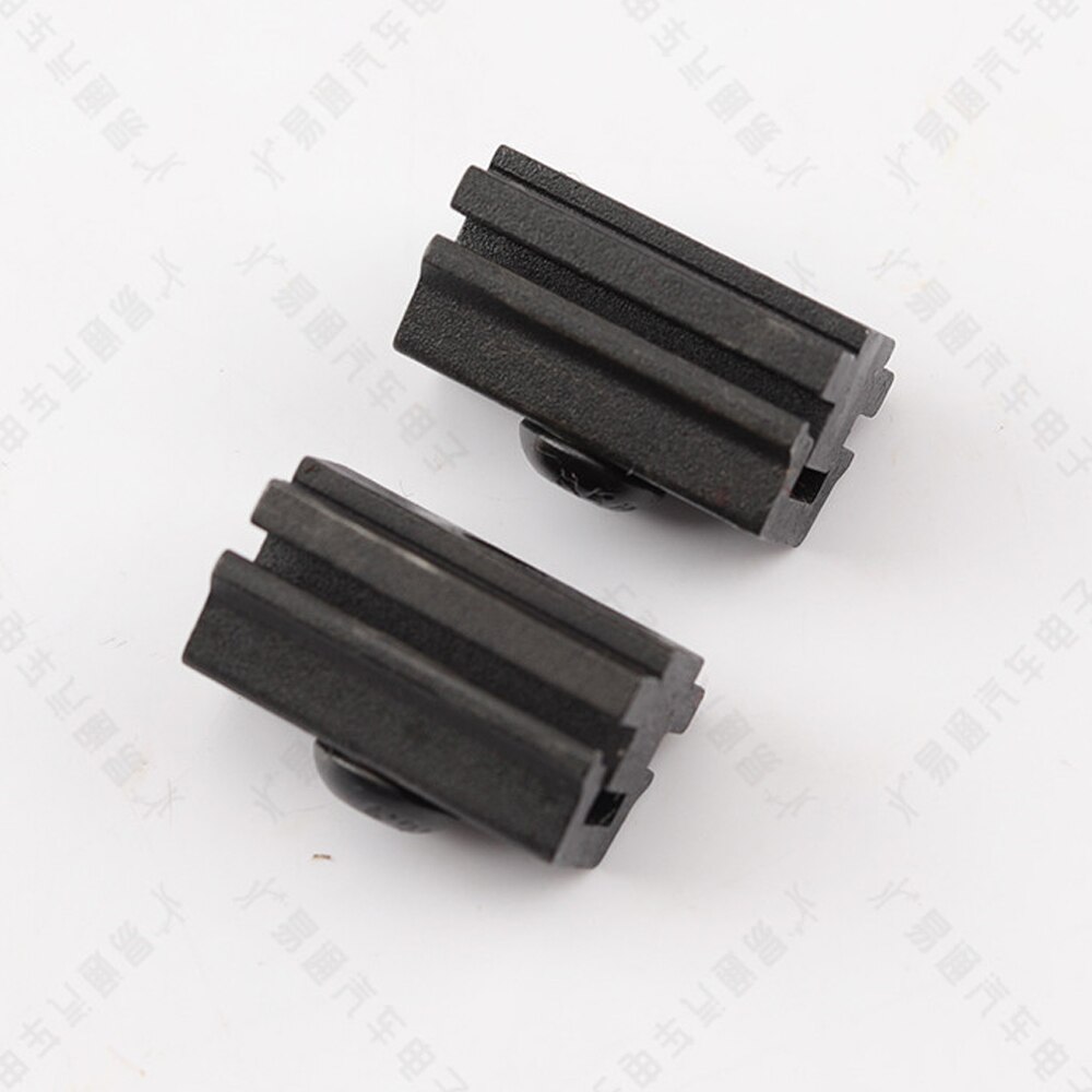 2 Stks/partij Goso Speciale Verticale Klem Auxiliary Met Tand Opening Dubbelzijdig Tand Armatuur Slotenmaker Tool