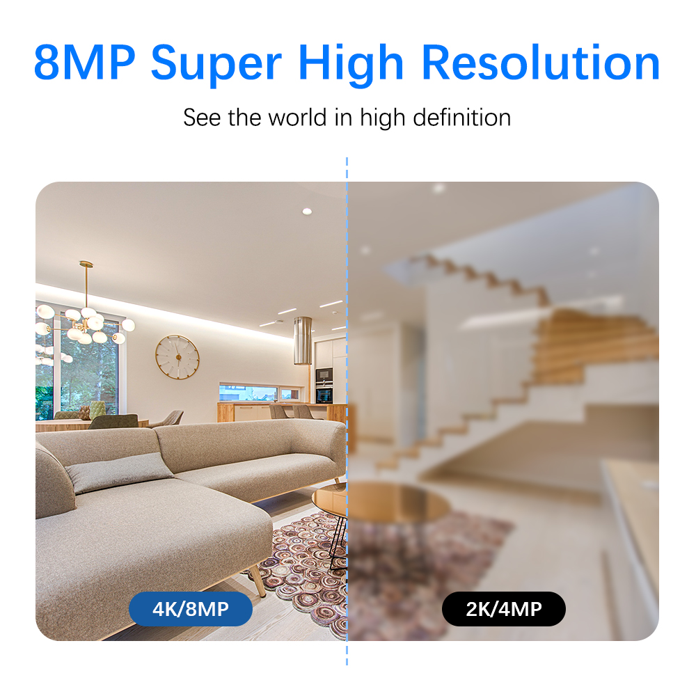 kabellos 5g WiFi Birne Kamera 8MP 4K 360 ° Birne Kamera HD Mini Kamera LED flackern Sensor Nacht Vision Kamera Clever Heimat ip kamera