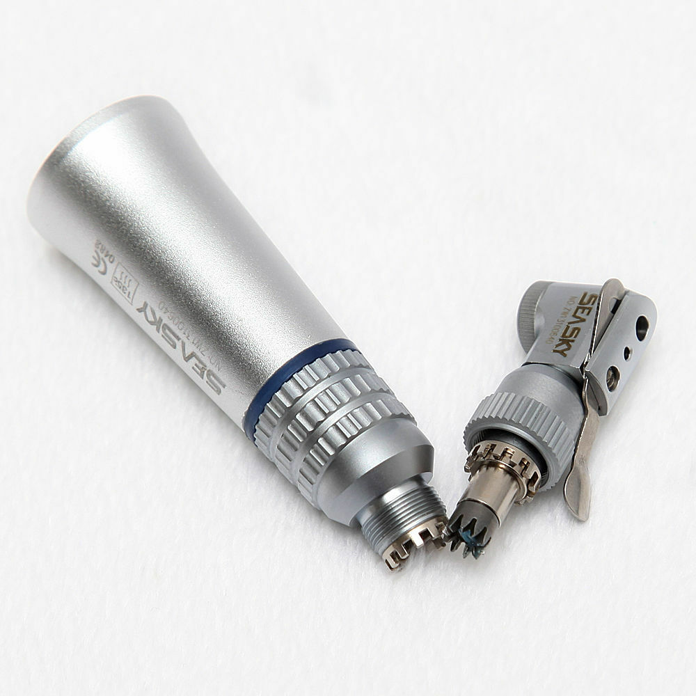 NSK Style Dental Low Slow Speed Contra Angle Handpiece Latch E-Type For Air Motor