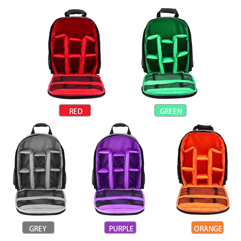 draussen DSLR Digital Kamera Tasche Rucksack Multi-funktionale Atmungsaktive Kamera Taschen Wasserdichte Foto Tasche fallen für Nikon Kanon Sony