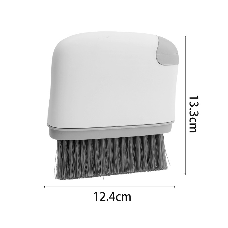 Multifunctional Cleaning Brush Window Frame Door Frame Cleaning Brush Hand-held Crevice Cleaner Resistant Track Cleaning Tools: black
