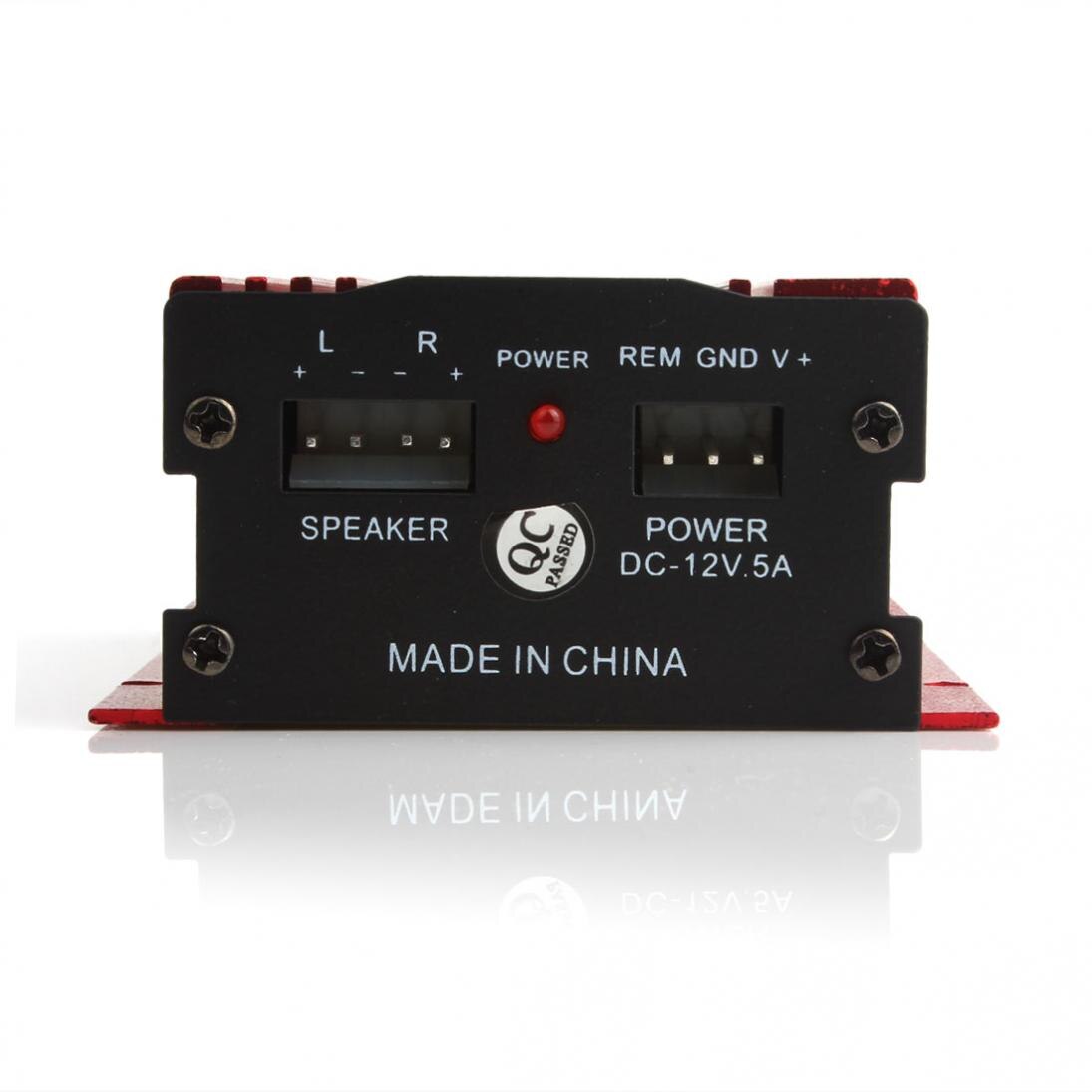 Amplificadores de Audio estéreo Hi-Fi para coche y motocicleta, Mini amplificador de Subwoofer, 2 canales, 500W, MA-150, DC9-14V