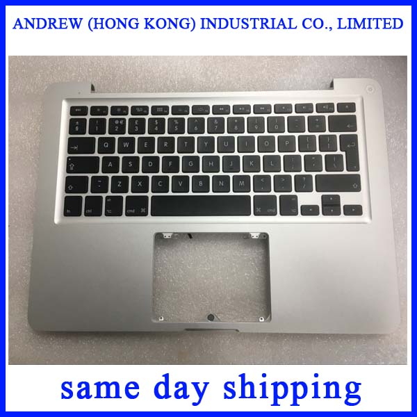 100% Genuine A1278 Topcase for Macbook Pro 13" A1278 UK Topcase Palm Rest w/ UK Keyboard + Backlight Year