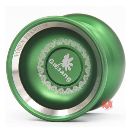 VOSUN V9 Galsang YOYO Vosun Senior Yo-Yo opper ring for player yoyo Christmas: green