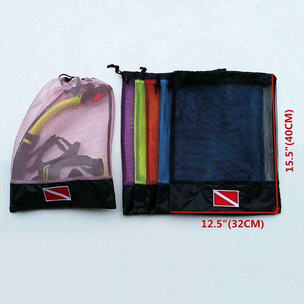 Taske til opbevaring af løbebånd til dykning snorkling svømningsmaske regulator smb udstyr tilbehør
