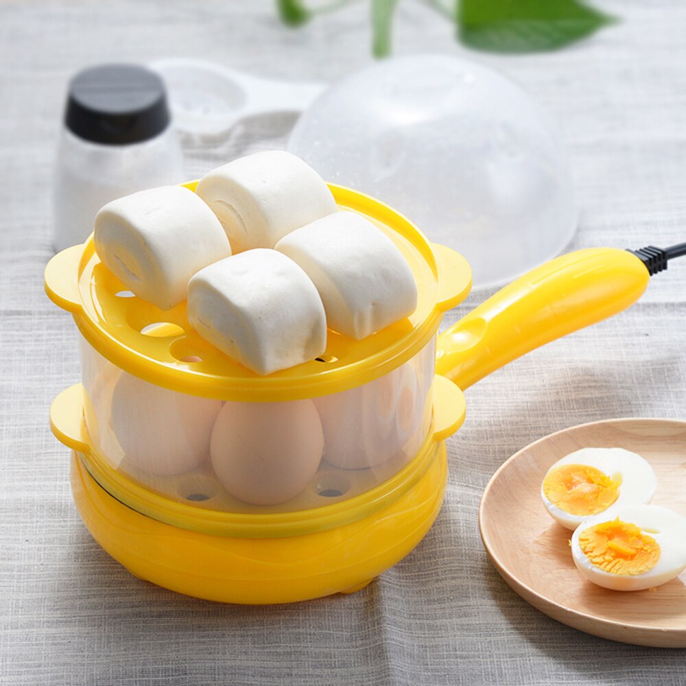 Multifunctional Household Mini Fried Eggs Artifact Boiled Egg Inserted Electric Frying Breakfast Machine Automatic Skillets
