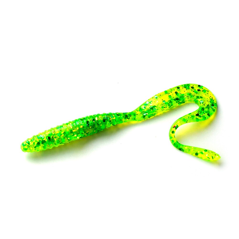 Donql 10 st jigg mjukt fiskedrag mask silikonbete mjuk plast badbete gummi konstgjord saltvattenbas havsfiskedrag: 10 st 4874