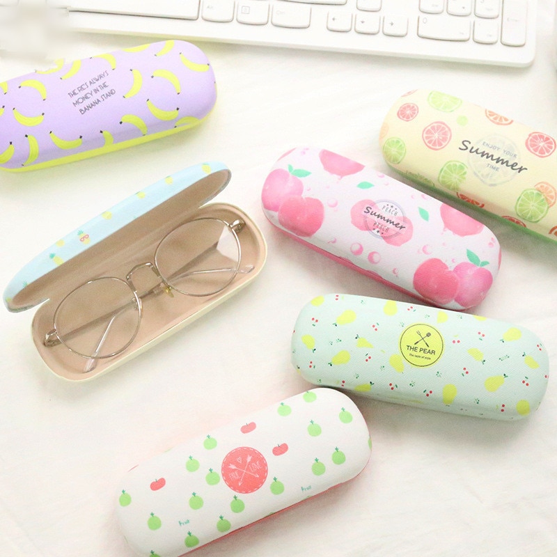 Eyeglasses Case Hard Spectacle Box Cases Pouch Portable Kids Myopia Glasses Case 16*6 Cm Waterproof Sunglasses Cover Box