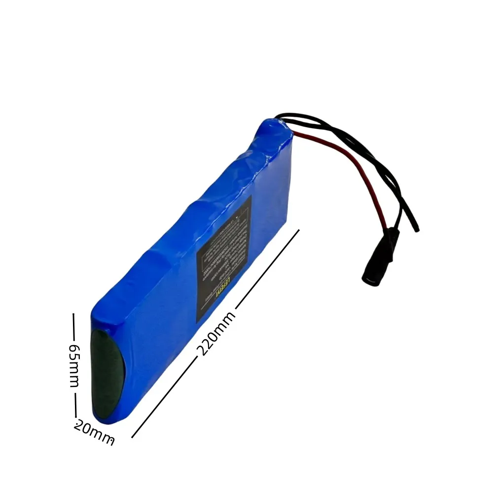 24v 6s2p 5000mah 18650 bateria de lítio com bms, adequado para motocicleta elétrica 24v equipamentos de acampamento + plugue opcional