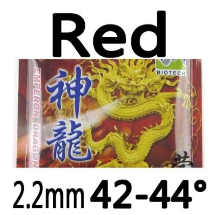 Original Palio hidden dragon drunken dragon emperor dragon wildish dragon table tennis rubber table tennis rackets racquet sprot: SL Red 2.2mm 42-44