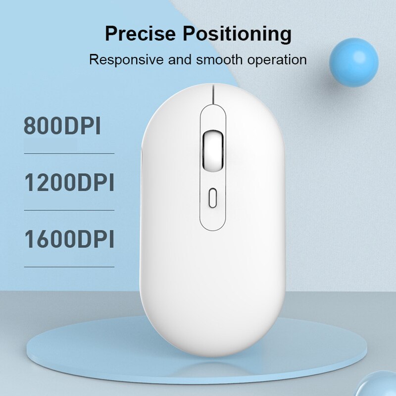 Dual Model 2.4G Bluetooth Silent Wireless Mouse Rechargeable Gaming Wireless Ergonomic Magic Mouse For PC Gamer Computer Laptop