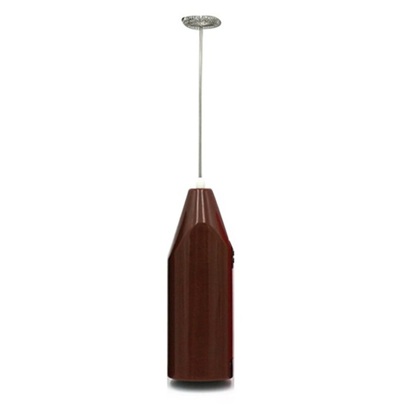 Fouet à main en acier inoxydable, mélangeur de cuisine, batteur, batteur, mousseur, mélangeur, Gadget de cuisine, DIY: brown