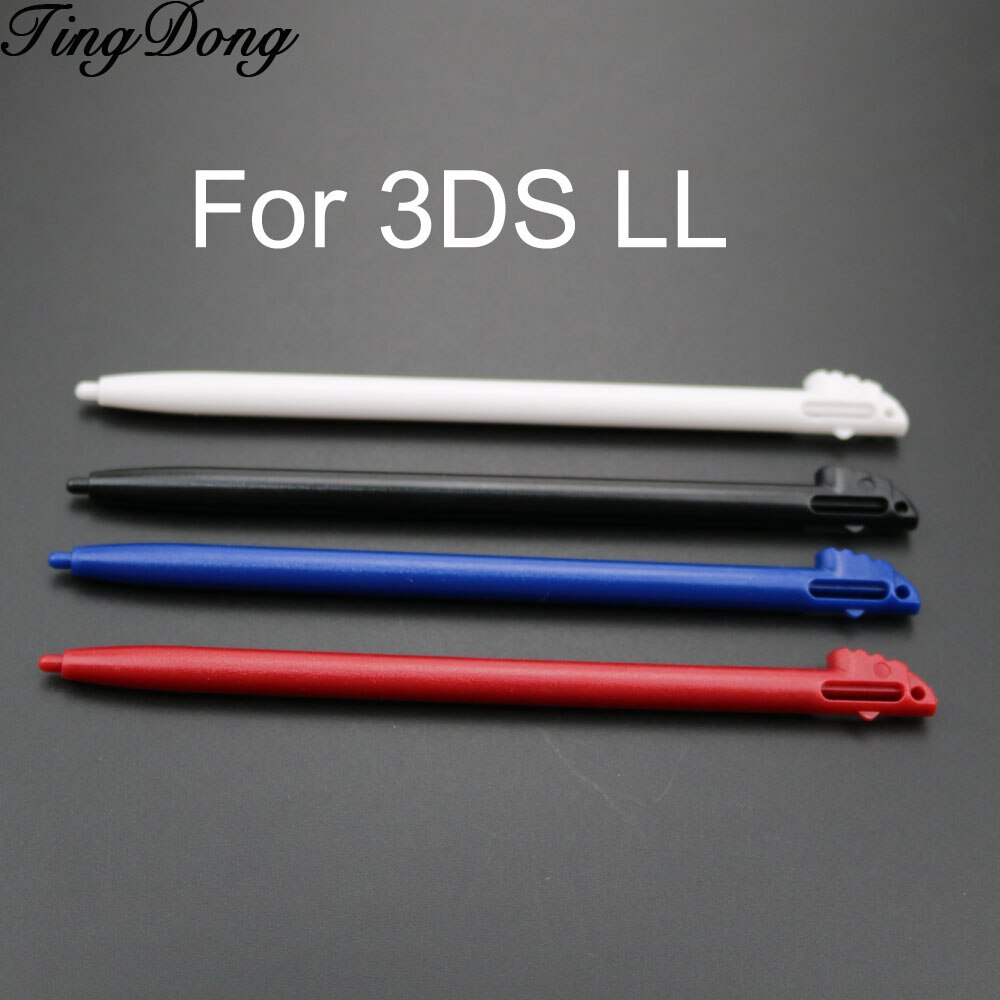 Tingdong 1pc wielokolorowy plastikowy rysik robić ekranu dotykowego, przenośny długopis, ołówek, zestaw z touchpenem robić konsoli nintendo 3ds xl ll
