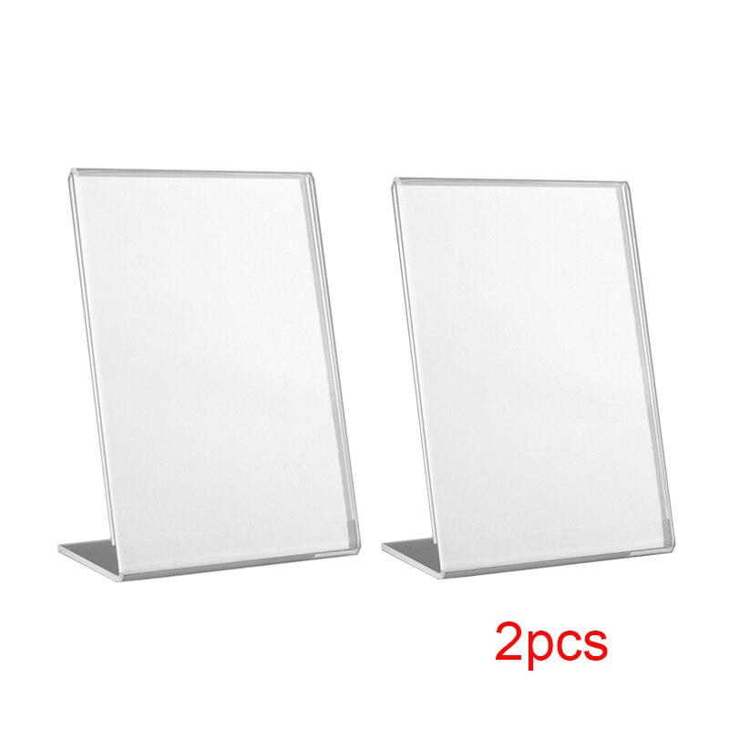 Mini support pour Fujifilm Instax Mini 8 9 25 50 7s 11, 1 à 5 pièces, cadre Photo en forme de L, 3 pouces: 2pcs