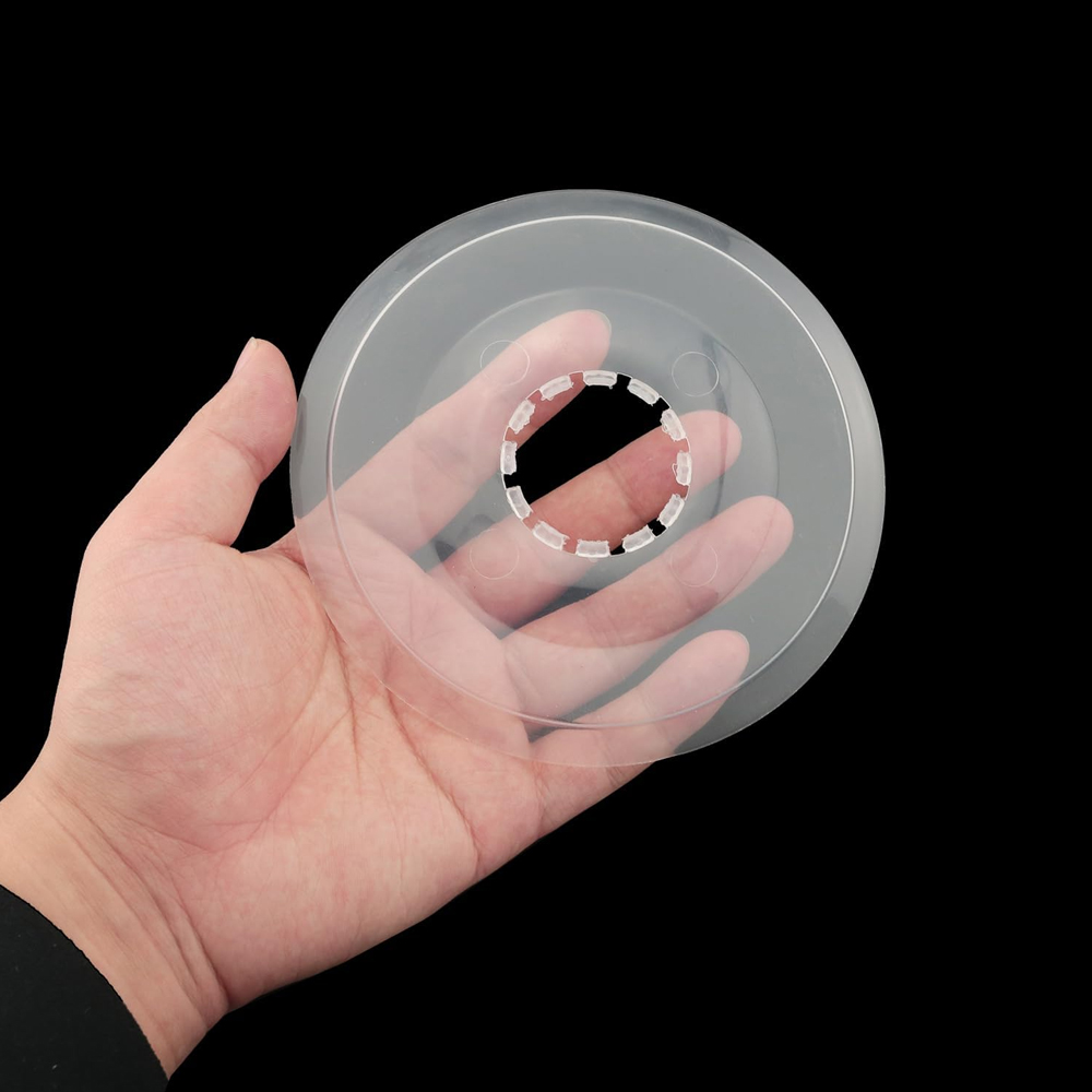 1Pc Fietswiel Spaakbeschermer Guard Fietswiel Spaakschijf Guard Fiets Cassette Vrijloop Bescherming Cover Dia 14cm Plastic