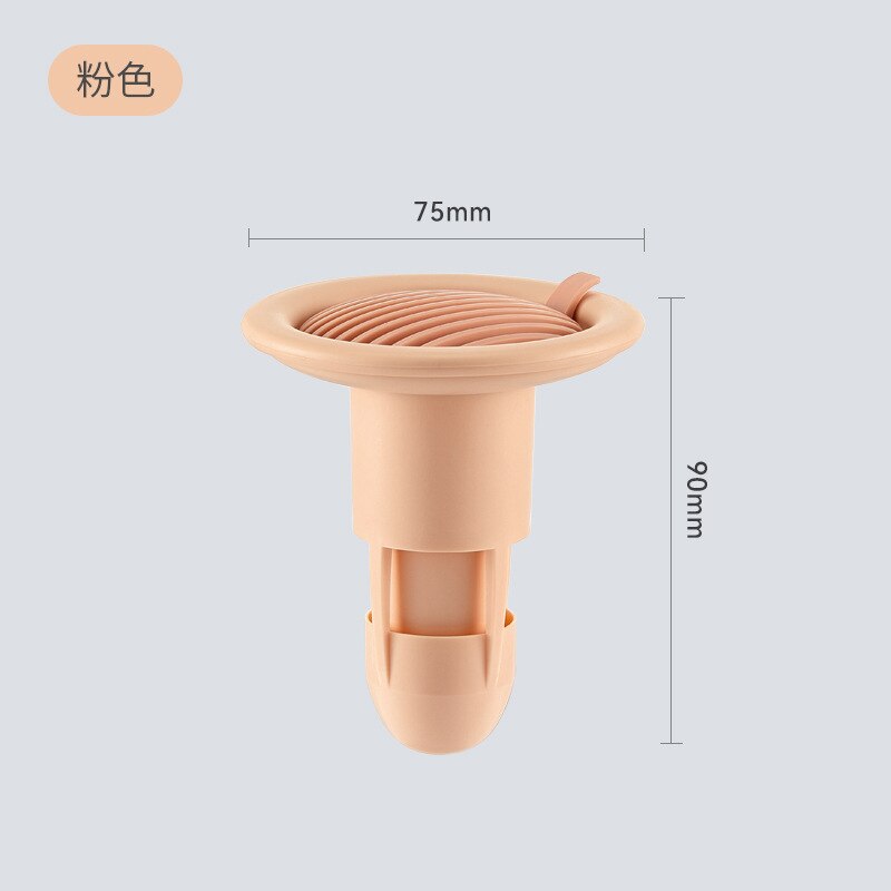 Xiaomi baie canal scurgere chiuveta sita de par dop filtru autocolant consumabile de bucatarie sita anti-blocare deodorant: Roz