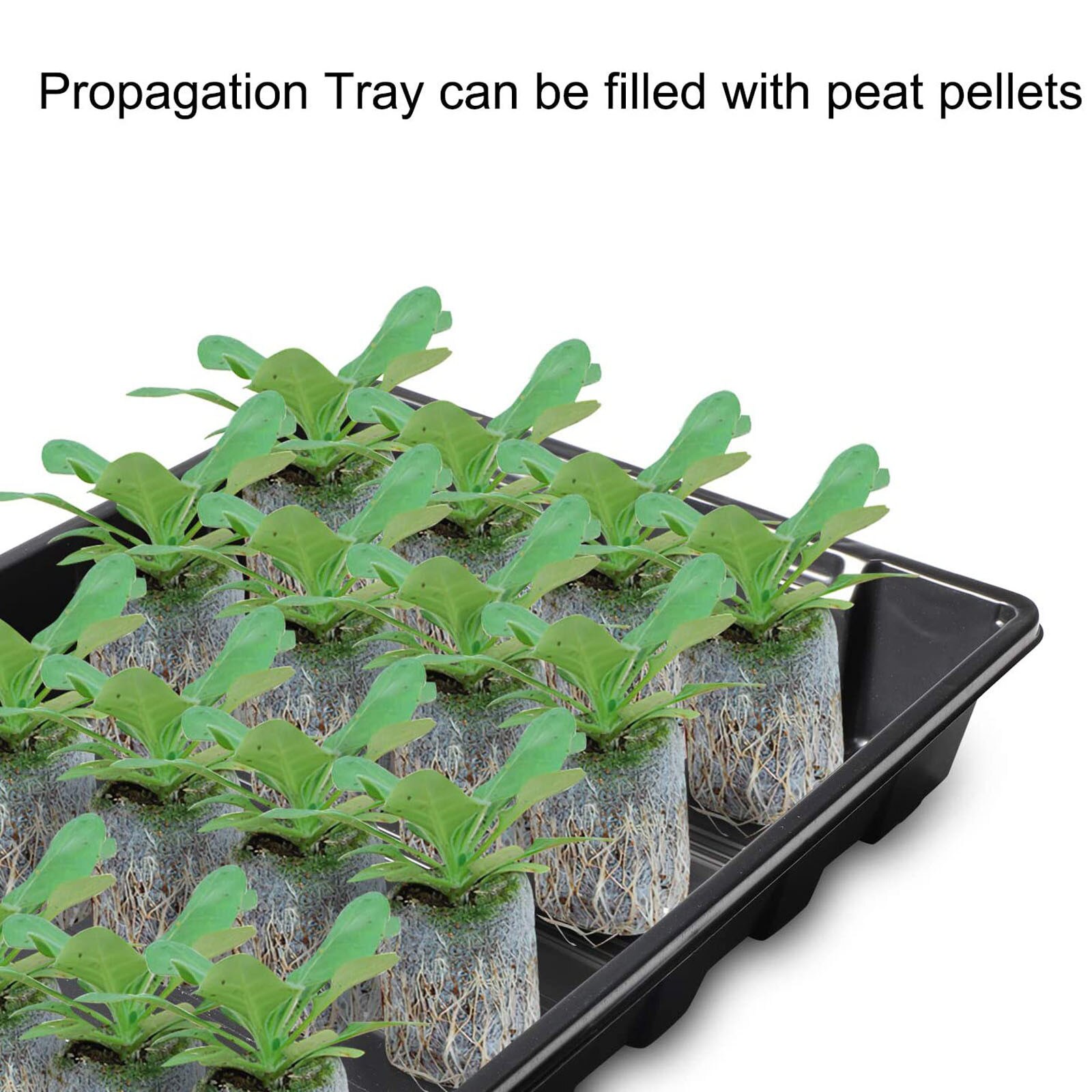 Durable Seed Starter Growing Trays kit Flowers Seedlings Plants Base