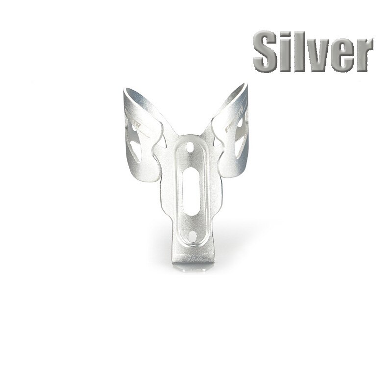 Fiets Fles Houder Mountainbike Frame Racefiets Bekerhouder Ultra Licht Aluminium Bidonhouder Fiets Accessoires: Silver