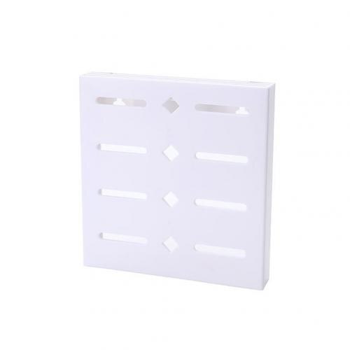 Wall-Mounted Adhesive Drain Kitchen Knife Storage Container Cutlery Organizer Kitchen Knives Holder Utensils Organizer: white