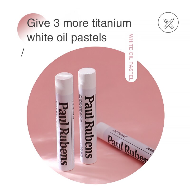 Paul Rubens Oil Pastels Painting Crayon Box Set Macaron 36 Colors White Drawing Pen School Art Stationery Supplies for Artist