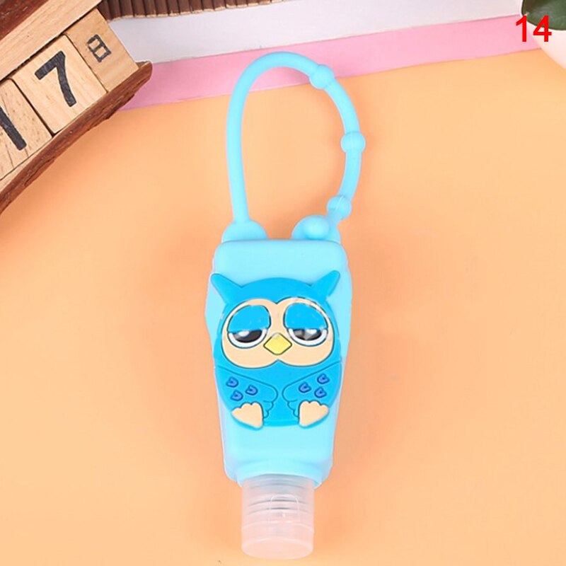 30ml Mini Silicone Disinfettante per le mani di Viaggio Cassetta di Sicurezza Portatile Titolare Del Gel di Usa E Getta No Clean Mano Dispenser di Sapone Titolare Del Gel di per bambini