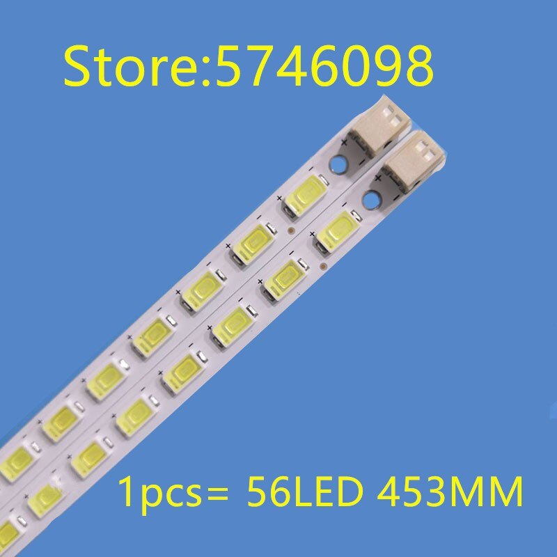 Tira de luces LED de 453MM, 56LED, 40BF1C, 40-DOWN LJ64-02267A, LJ64-02268A de trineo LTA400HF16, SLS40-56EA_5630