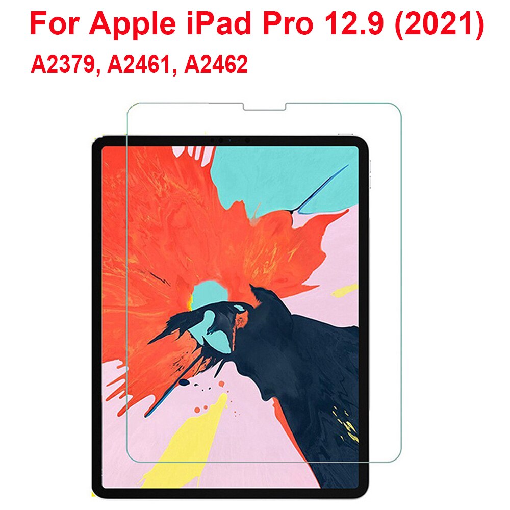 Protector de pantalla de vidrio templado 9H HD para iPad Pro 12,9, cristal para iPad Pro 12,9, , , , , A1670, A1671, 2 uds.: Pro 12.9 2021 2PCS