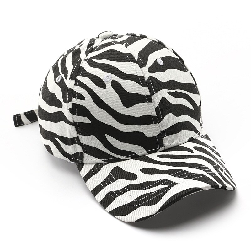 Mode Baseball Cap Voor Vrouwen Casual Snapback Hoed Meisjes Vier Seizoenen Outdoor Zon Mannen Caps Hip Hop Zebra Print Hoed mom Hoeden