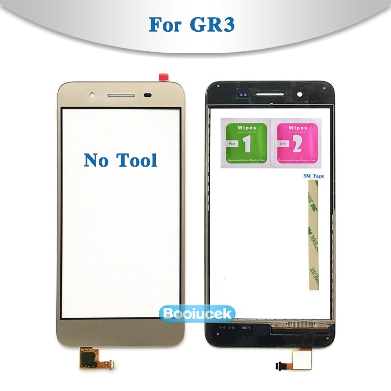5,0 "Huawei disfrutar de 5S GR3 TAG-L21 TAG-L01 TAG-L03 TAG-L13 TAG-L22 Digitalizador de pantalla táctil Sensor de Lentes de vidrio exterior Panel
