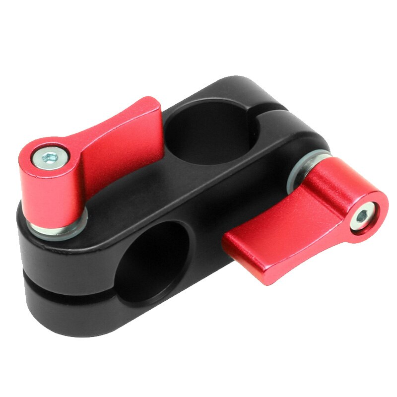 90 Degree Right Angle 15mm Rod Rig Clamp Adapter for 5D2 5D3 A7SGH4 DSLR Camera Photography System Photo Studio Handgrip