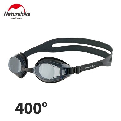 Naturehike Zwembril Zwemmen Dioptrie Bril Anti Fog Uv Bescherming Optische Waterdichte Bijziendheid Brillen Voor Mannen Vrouwen: myopia 400