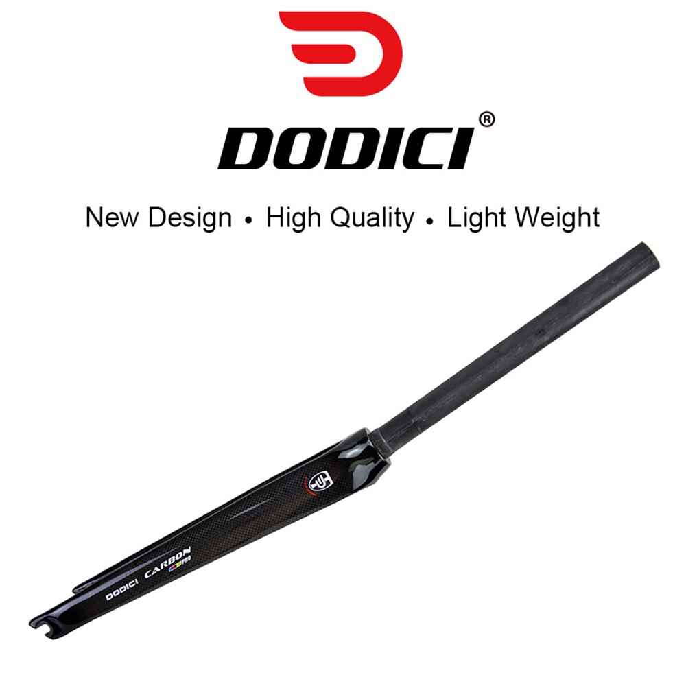 DODICI – fourche avant de vélo de route en Fiber de carbone 700C 1-1/8 Pro, , brillant 3k
