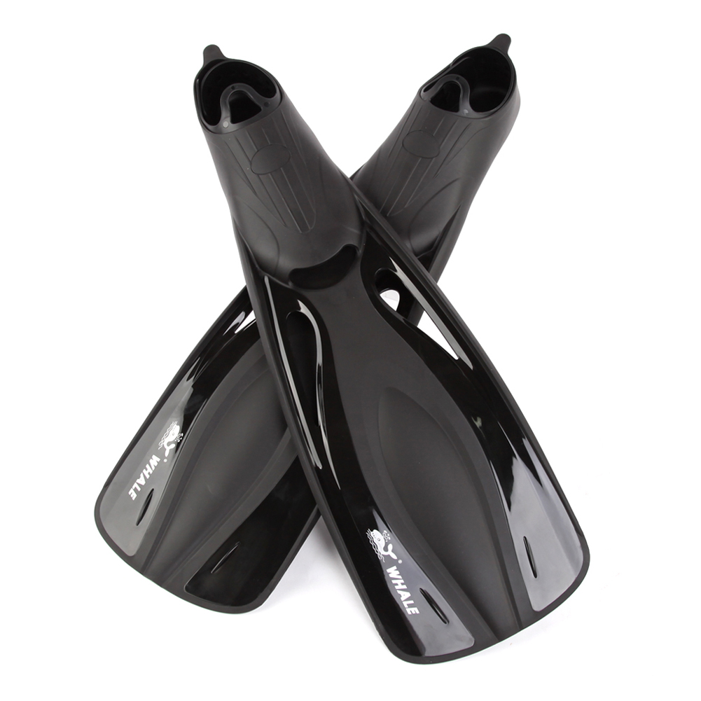 Whale Adult Flexible Comfort Swimming Fins Submersible Long Swimming Snorkeling Foot Profession Diving Flippers Water Sports