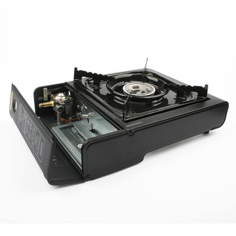 Outdoor Cassette Barbecue Grill Camping Picnic Gas Heating Stove Oven Furnace BBQ Burner For Non-Stick Roasting Plate Pan