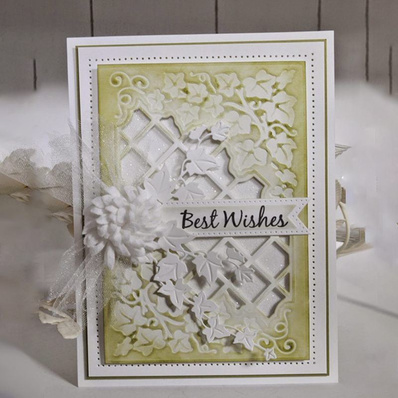 Trailing Ivy Leaves Metal Cutting Dies for Scrapbooking Stamp and dies for Card Making Craft Dies