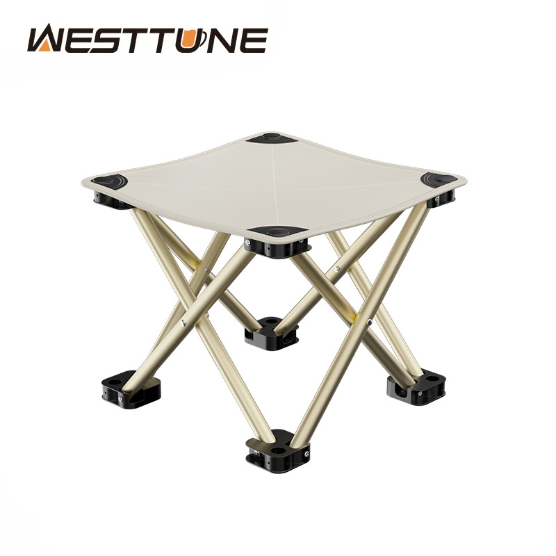 Sgabello pieghevole portatile da esterno Sgabello pieghevole da campeggio Escursionismo Spiaggia Viaggi picnic Sedile da pesca Strumenti picnic ultraleggero