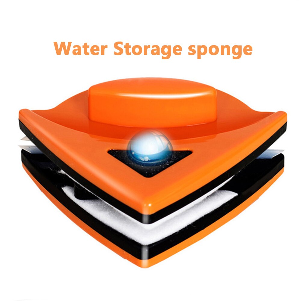 Magnetic Window Brush Glass Cleaner Tool Window Wipe Double Side Magnetic Glass Brush for Washing Household Cleaning Tool