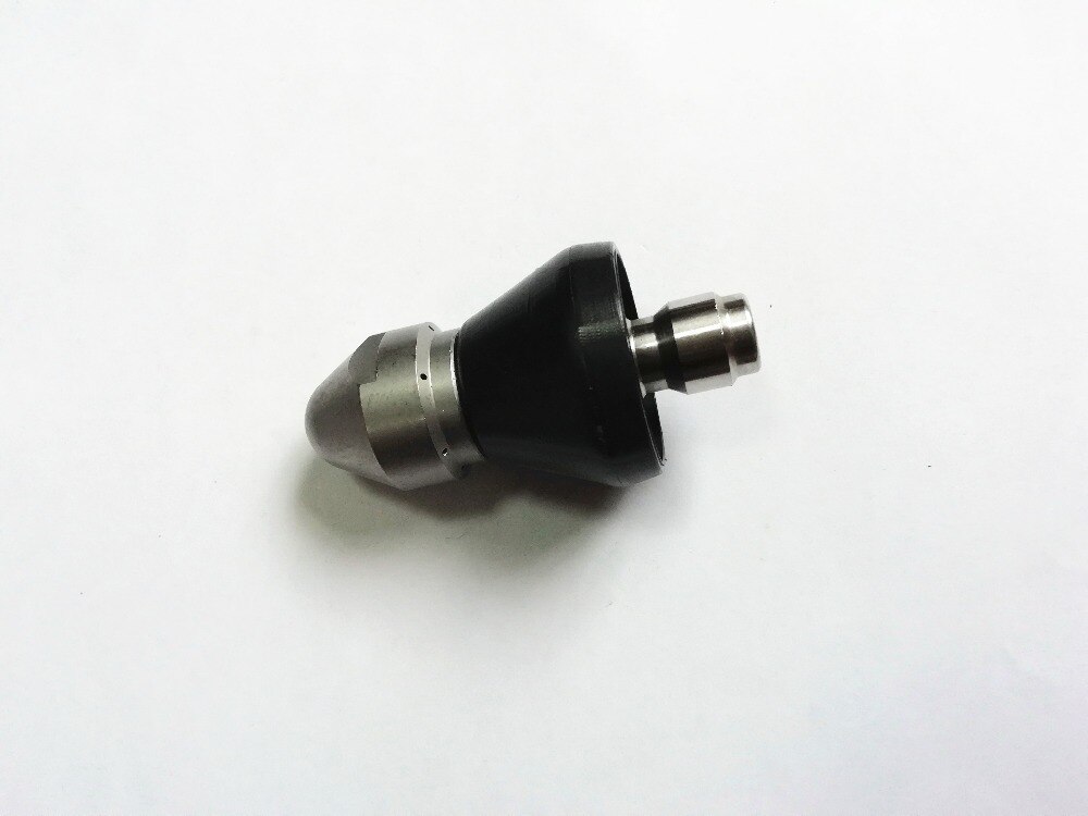 Roestvrij staal hoge druk riool schoon mondstuk muis hoofd met 1/4 plug voor cleaning pijp