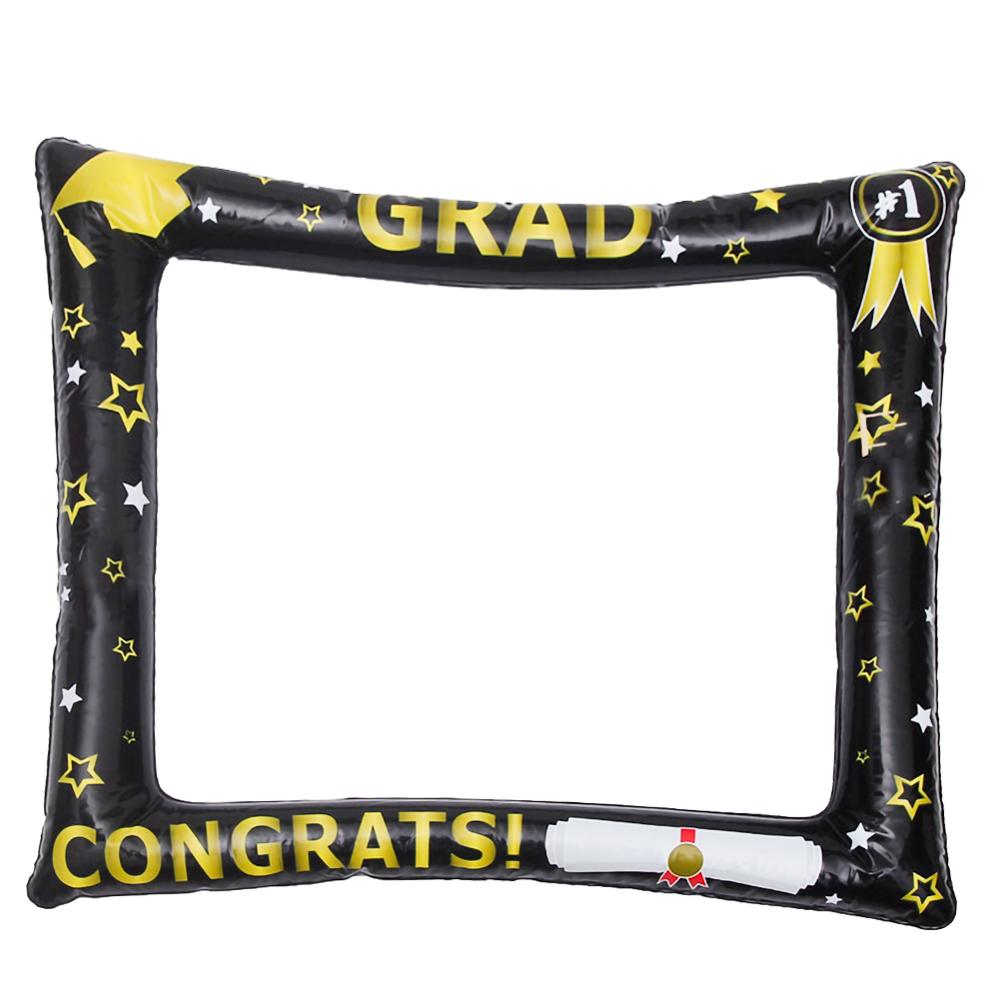 Graduation season photo frame Inflatable photo frame Graduation party decoration Photography photo props graduation decoration