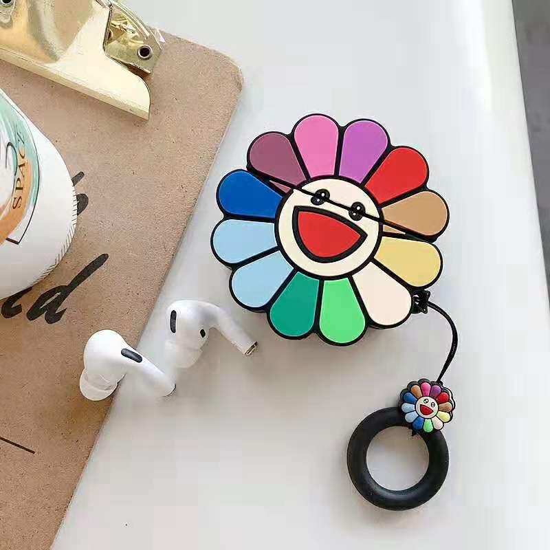 For huawei Freebuds 3 funny cartoon Luminous Earphone Cover Headphone case for huawei Freebuds3 Case Silicone Protect Case coque: C9