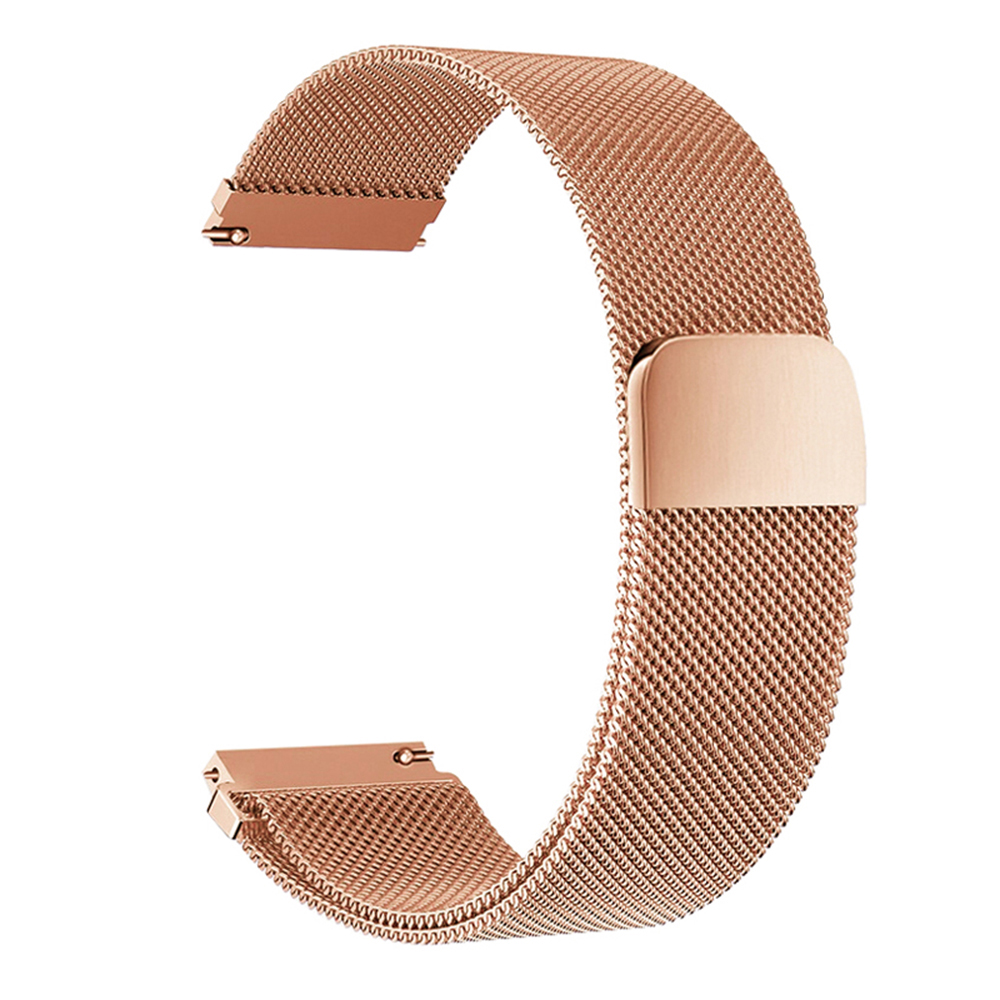 20mm/22mm Milanese band For Amazfit GTS/2/2e/3/4/GTS2 Mini/GTR 42mm/47mm/GTR2/3/4/Pro stratos Metal Bracelet Amazfit bip strap: XXL / Khaki