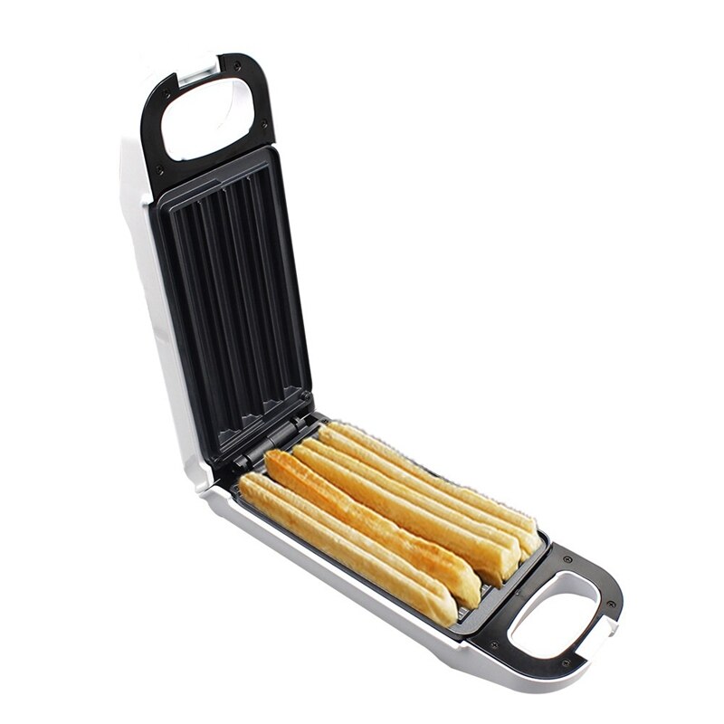Machine à gaufres et Churros électrique, appareil de cuisson automatique sans huile et sain en quelques Minutes: UK