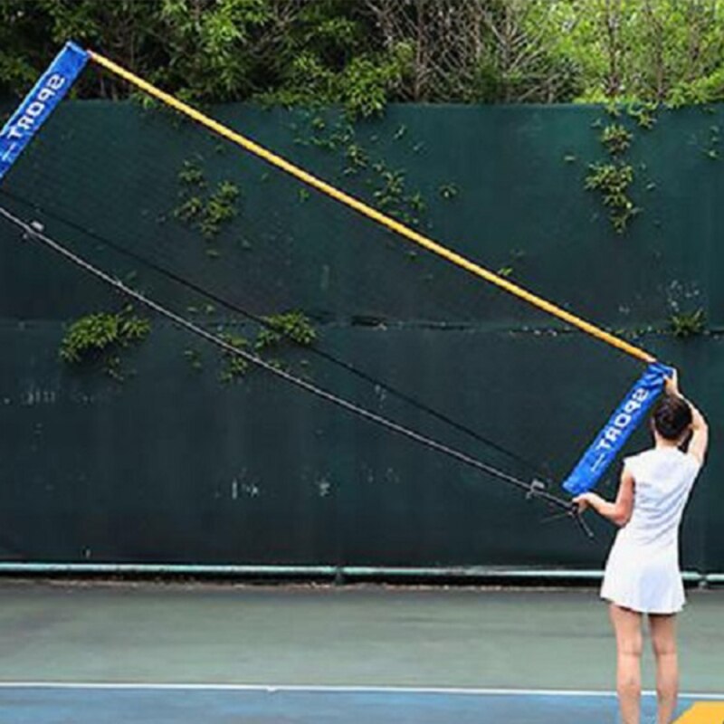 Portable Tennis Net Outdoor Sport Training Standard Indoor Foldable Tennis Ball Net 3.1 Meters Available