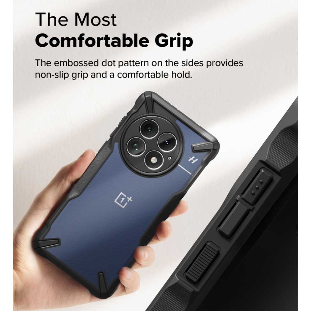 Ringke Fusion X pour Oneplus 13 coque double couche PC dos transparent et cadre en TPU souple housse de Protection hybride robuste contre les chutes