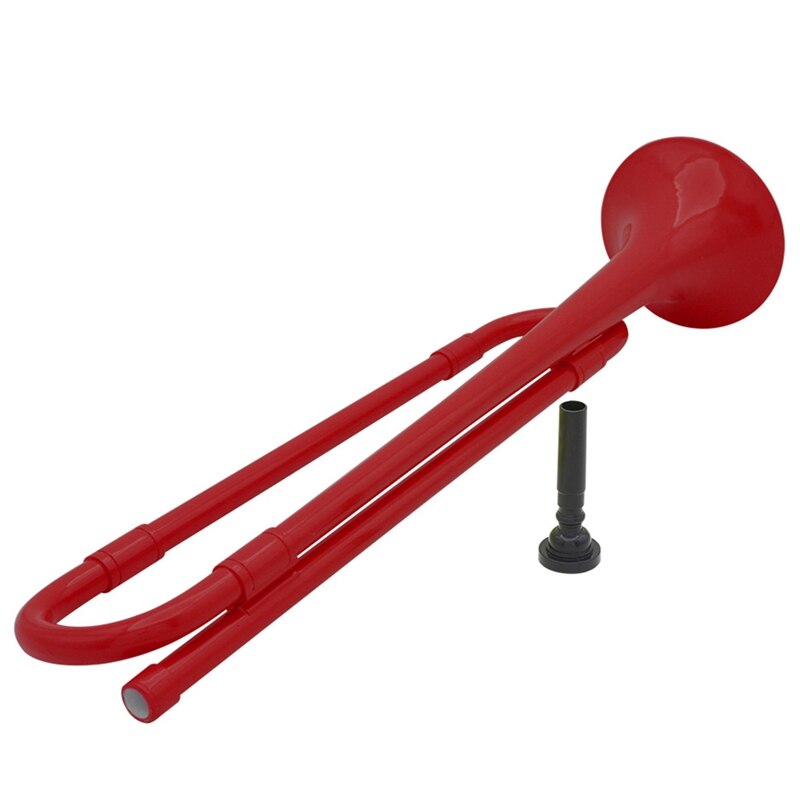 Plasttrumpet - bekvämt ergonomiskt grepp - bb autentiskt ljud för student- och nybörjare abs konstruktion