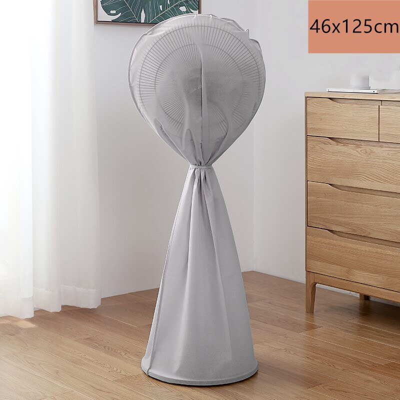 Fan cover dust cover floor-standing round fan cover floor fan cover home all-inclusive electric fan cover dust cover: B       46x125cm