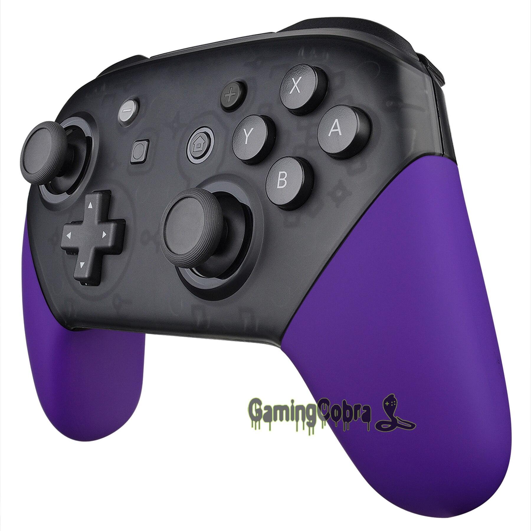 Paars Soft Touch Handvat Grips Shell Cover Case Met Gereedschap Vervanging Kits Voor Ns Schakelaar Pro Controller