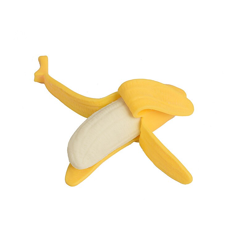 1Pc Leuke Squishy Banaan Trp Elastische Simulatie Banaan Langzaam Stijgende Squeeze Antistress Speelgoed Voor Kinderen