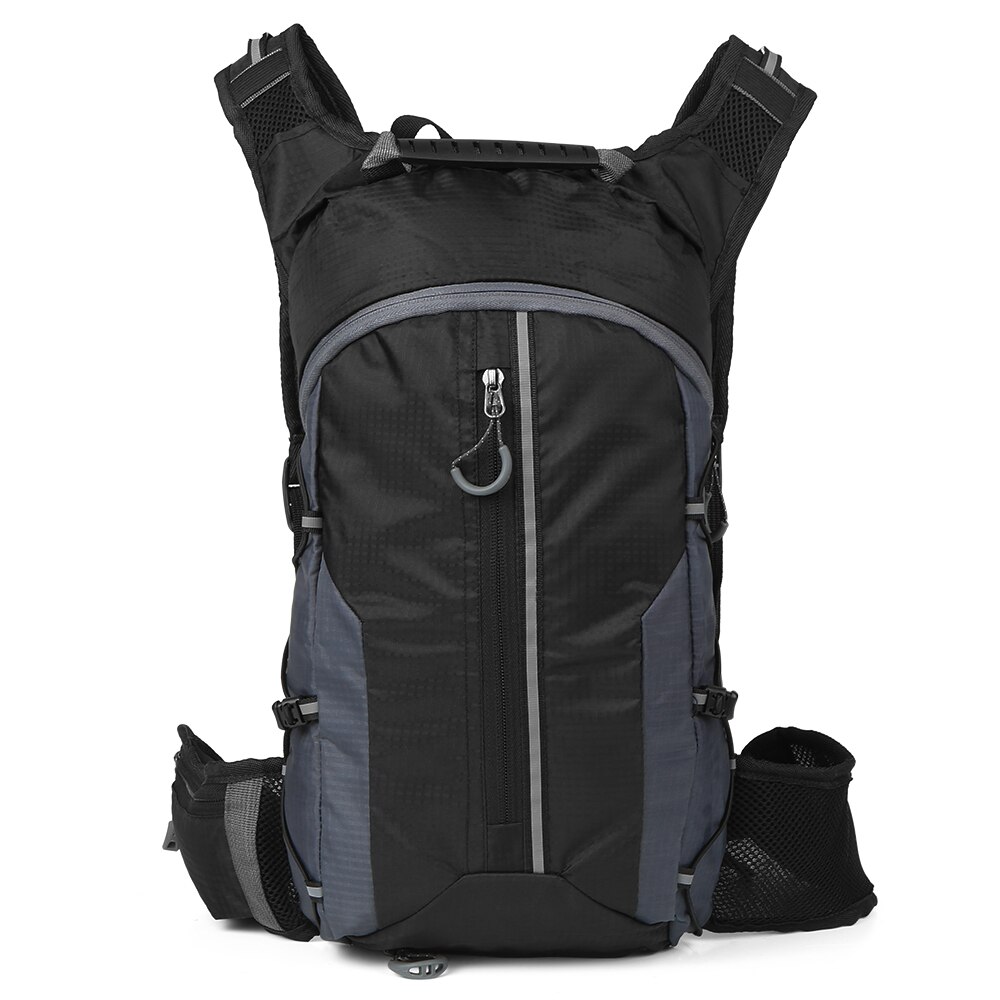 Waterproof Bicycle Bag Foldable Cycling Backpack 10L Ultralight Water Bag Climbing Hydration Backpack with 2L Water Bladder