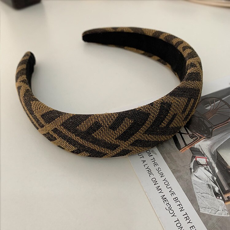 Neue Frauen Breite Schwamm Haarbänder Stirnbänder Haar Band Hoop Zubehör Headwear Nicht-slip haarnadel Zubehör: J
